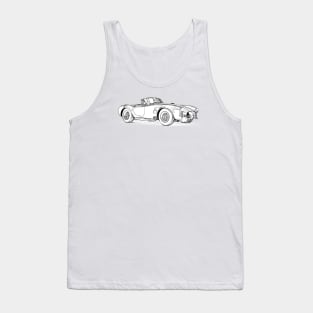 Shelby Cobra Wireframe Tank Top